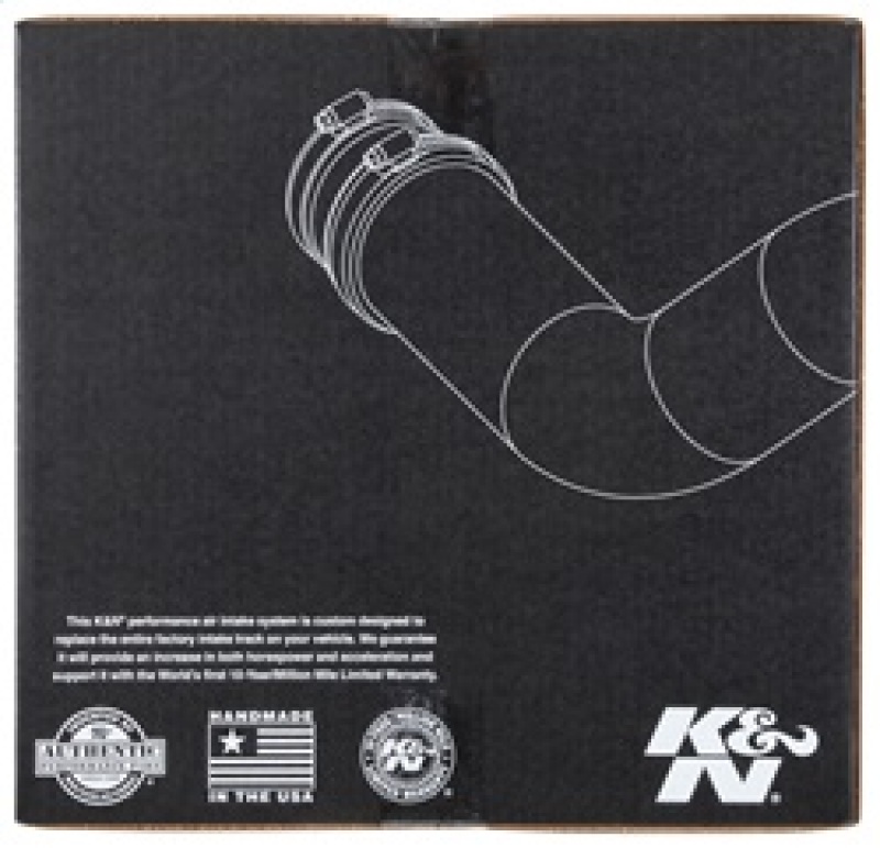 Chevrolet Cobalt SS Performance Air Intake - K&N Engineering - Typhoon Short Ram - Silver - `05-`06